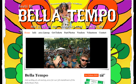 Bella Tempo website