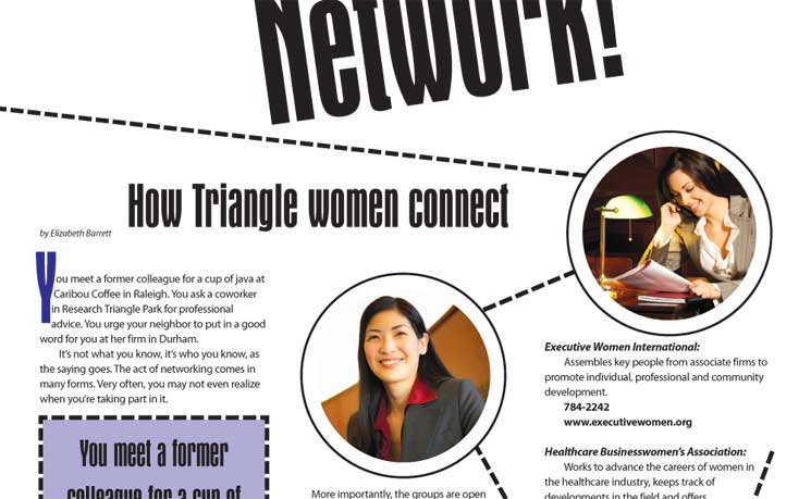 Networking Article - Carolina Woman Magazine
