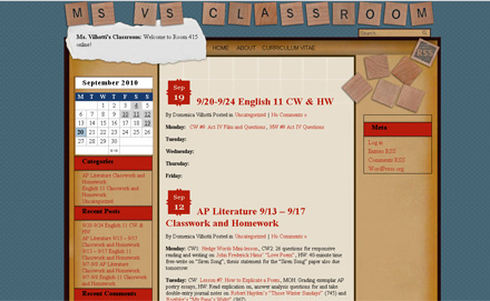 Ms. Vs Classroom